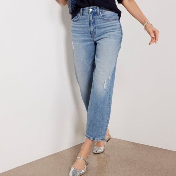 Evereve Vintage Barrel Jean - Picture 1 of 4